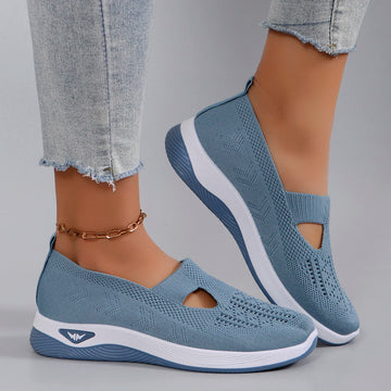 Chaussures de tennis décontractées pour femmes, respirantes et orthopédiques - Mdele