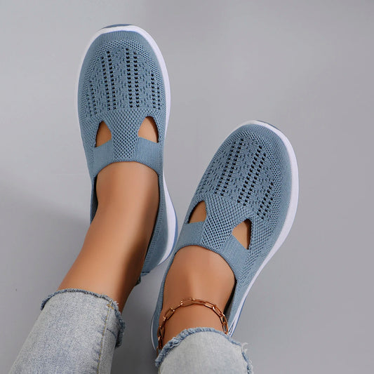 Chaussures de tennis décontractées pour femmes, respirantes et orthopédiques - Mdele