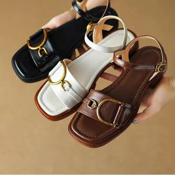 Sandales Ouvertes Confortables Pour Femmes - Alin