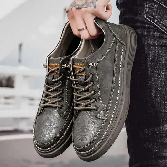 Chaussures de Sport Décontractées Confortables en Cuir Pour Hommes - Regale