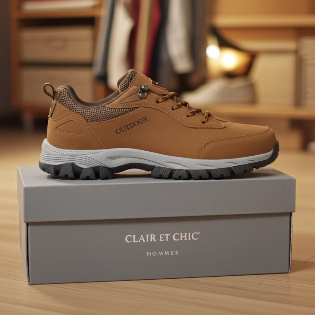 Chaussures de randonnée en cuir robuste - ORTOBUST